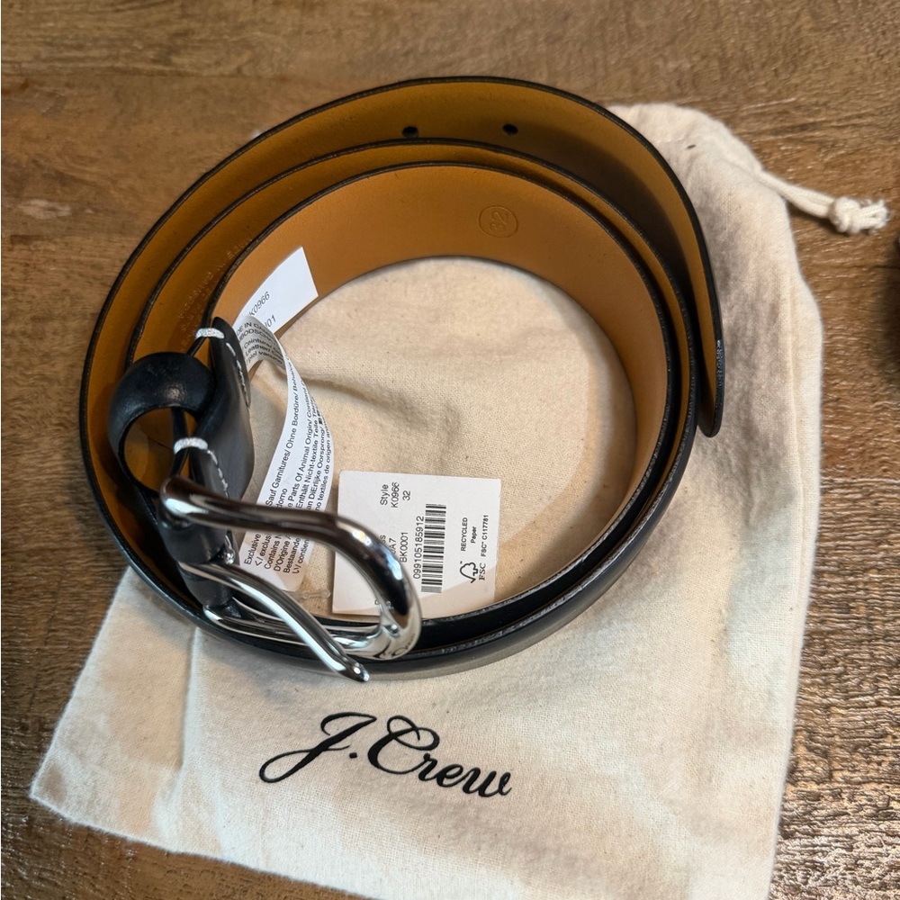 Jcrew mens belt size 32